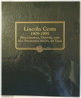 Lincoln Cents 1909-1995 Whitman Classic Album