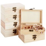 Natural Wood Treasure Chests