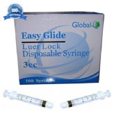 SteriEase 3mL Luer Lock Syringes - Pack of 100 (Needle-free)