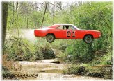 The Dukes of Hazzard General Lee Car Jump Poster