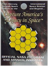 James Webb Space Telescope Mission Pin