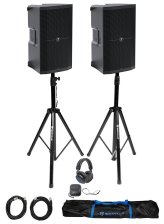 Ultimate Sound System Bundle with Mackie Thump Speakers and Headphones