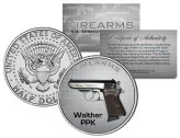 JFK Commemorative Coin with WALTHER PPK Design