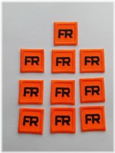 Fire Retardant Iron-On Patch Set