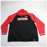 Ragin' Cajuns Climawarm Sweatshirt in Black/Red