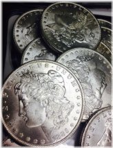 (1) Vintage American Silver Dollar Collection - Uncirculated 1878-1904 MS Coins