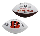 Who Dey! Autographed Bengals Football by Logan Wilson