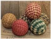 Rag Ball Homespun Plaid Collection