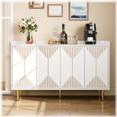 White Oak Modern Console