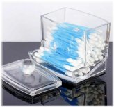 Acrylic Swab and Cosmetic Organizer