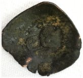 Strasbourg Bishopric Medieval Coin (Ca. 1300s) - Hammered & Dark