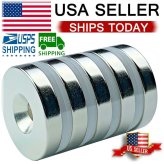 Neodymium Ring Magnets - Set of 5