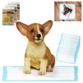 Quilted Pet Underpads - Pack of 12 for Easy Puppy Training and Clean-up