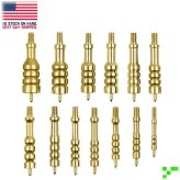 Brass Precision Gun Cleaning Jag Set