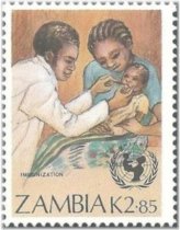 Zambian Immunization Stamp