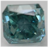 Vivid Blue Radiant-Cut Diamond