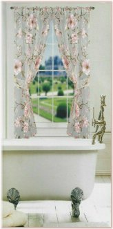 Blush Blossom Curtain Set