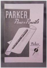 Inkwell Chronicles: Parker Vintage 1934 Catalog Reproduction