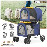 Adventura Paws Double Pup Cruiser