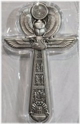 Korean Ankh Scarab Silver Antique Rounds