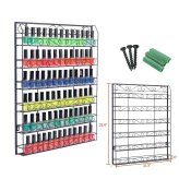 Metallic Organizer Wall Rack