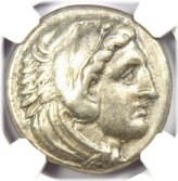 Alexander the Great Tetradrachm 336 BC - NGC Choice VF