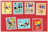 Paraguay Soccer Stamp Collection