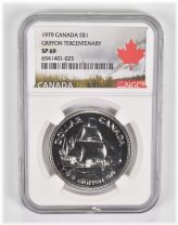 Griffon Tercentenary Silver Dollar