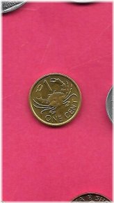 Seychelles Crab Cent 1997 - UNC Mint-BU