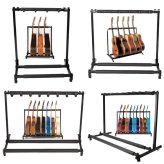 Harmony Hold: Multi-Guitar & Bass Folding Stand