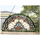 Sunlit Crescent Glass Art