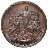 Milan Italy SVA D'Assicvrazione 75th Anniversary Bronze Commemorative Token