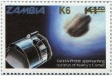 Zambian Celestial Exploration Stamp
