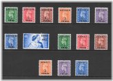 Bahrain King George VI Mint Hinged Stamps Collection 1948/1949