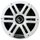 White Wave Subwoofer Grille