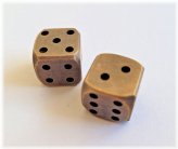 Brass Heritage Dice Set