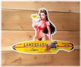 Surfboard Metal Sign