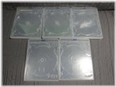 Elite Clear Triple Disc Storage Set - Organize Your Media Collection