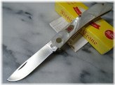 Pearl Celluloid Sod Buster Folding Knife