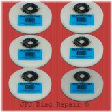 Original Supplies Bundle: 6 JFJ Easy Pro Buffing Pads for Video Game Consoles