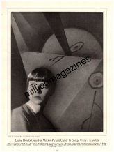 Vintage Louise Brooks Theater Program