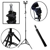 Pro-Grade Studio Tripod: Versatile Support for Your Lighting Setup