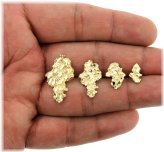 Golden Nugget Stud Earrings