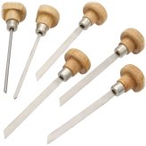 Precision Engraving Set: 6 Gravers for Jewelers, Gunsmiths, and Clockmakers