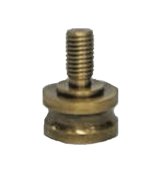Brass Threaded Finial Adapter