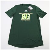 Green South Florida Bulls Aeroready Shirt