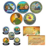 American Women Quarters - Colorized 5-Coin Set