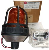 Amber Hazard Location Visual Signal