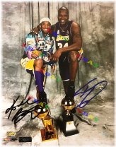 Legendary Lakers Duo Autographed Photo Print