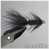 Black Bead Woolly Buggers